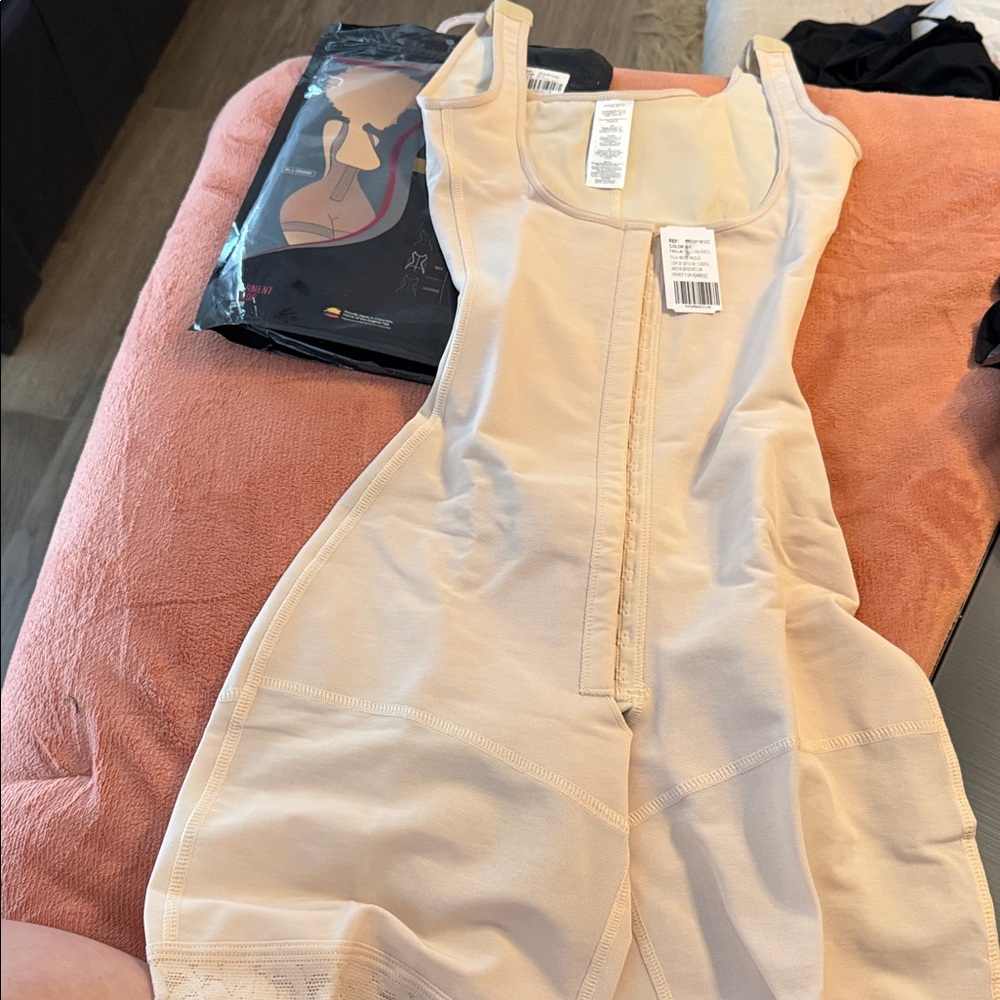 Beige Shapewear Bodysuit